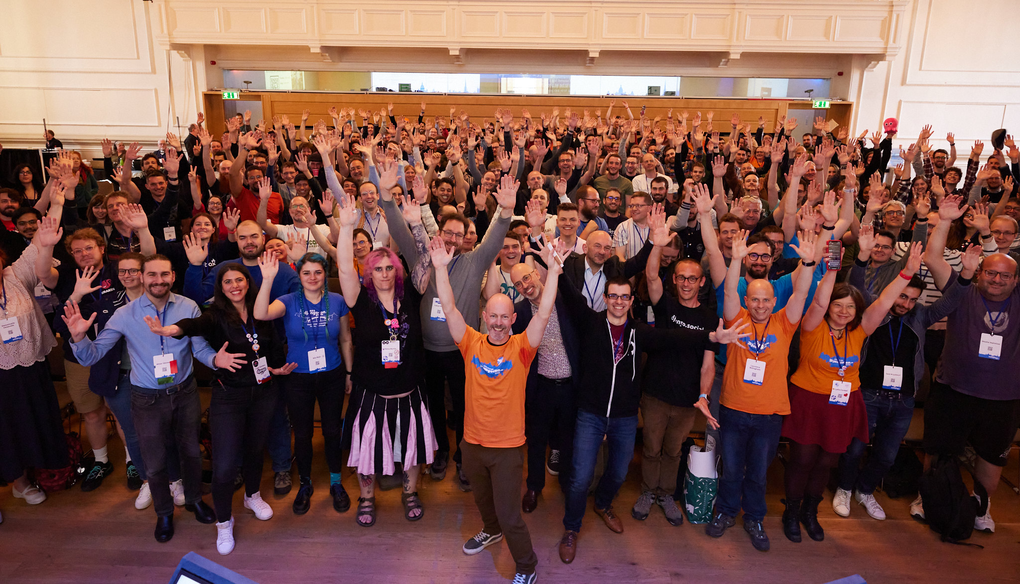 DjangoCon Europe audience